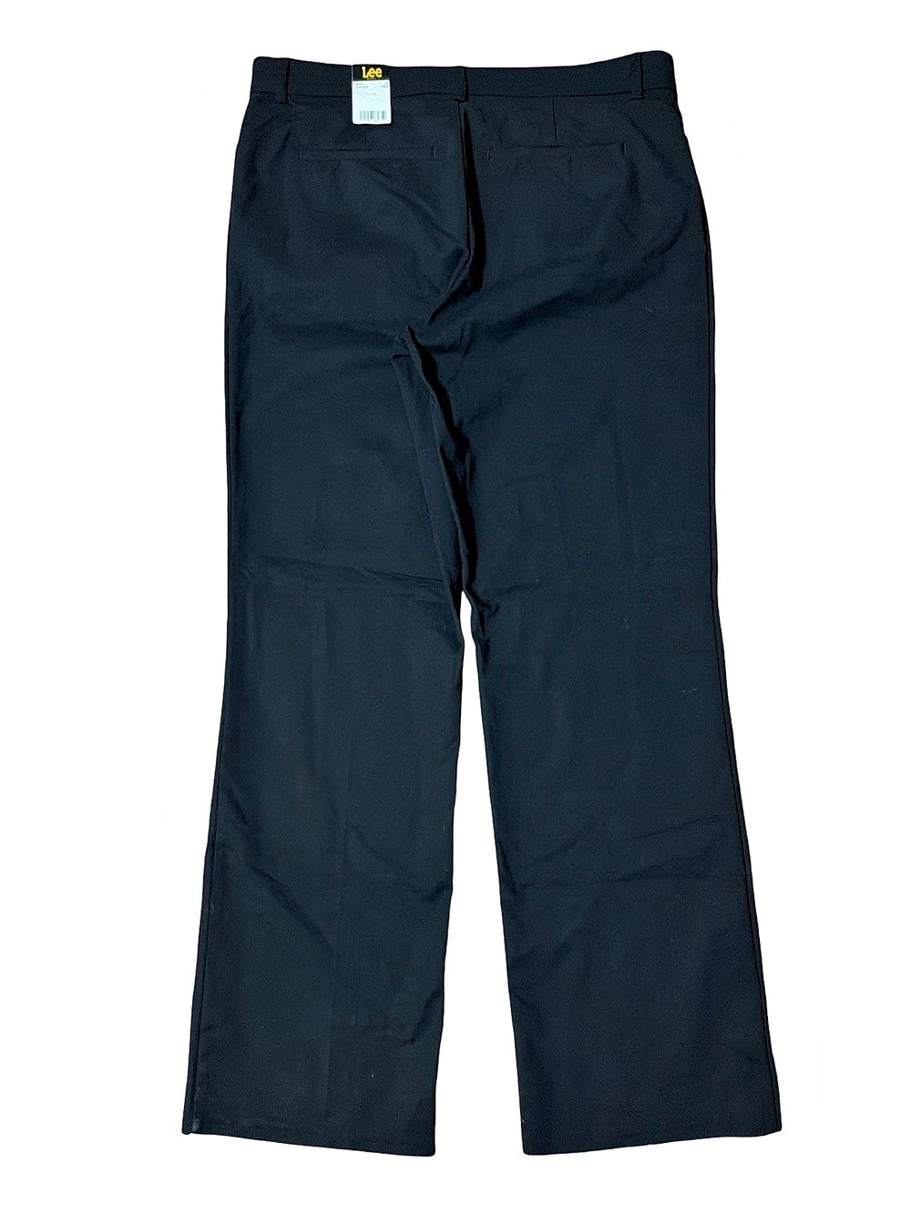 Lee Ultra Lux Comfort Straight Leg Pants Black-Size 14 Long - Picture 2 of 7